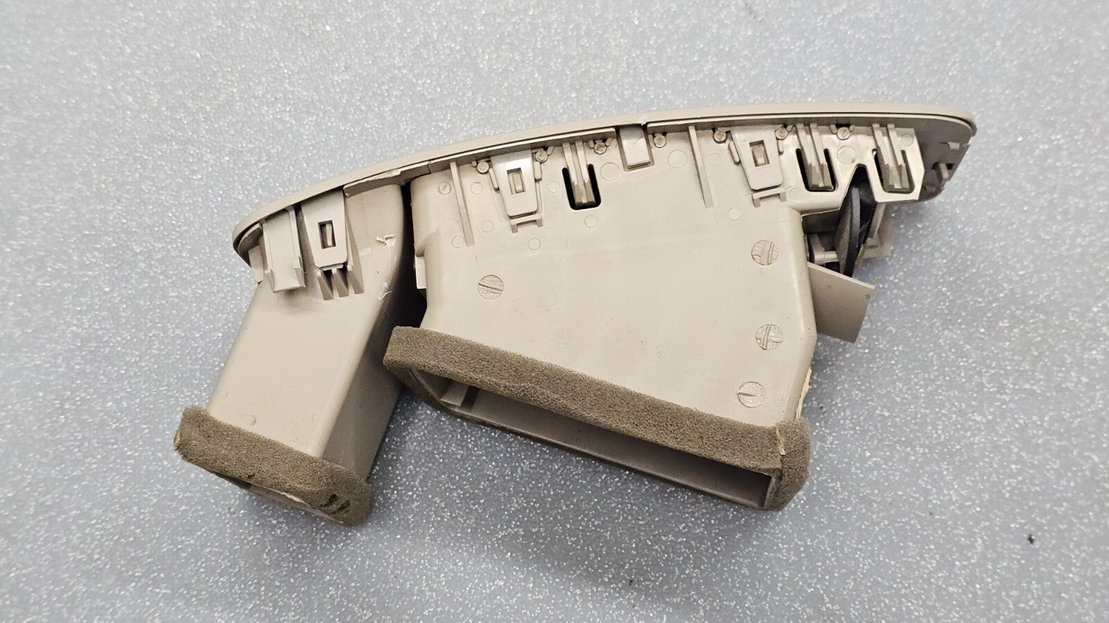 🔥08-12 Ford Escape Dash Left Driver Master AC A/C Air Vent Heater Panel Tan
