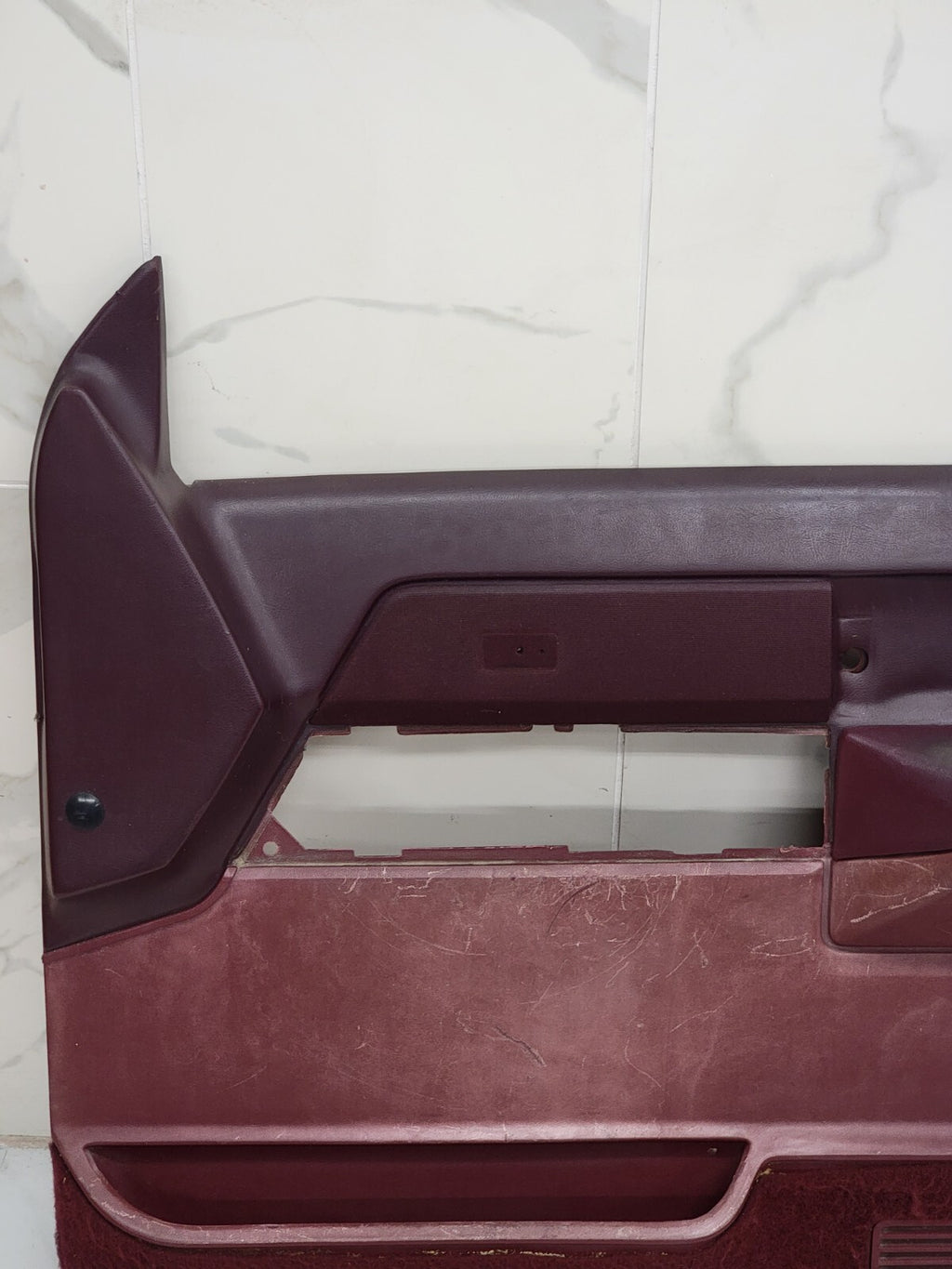 🔥88-94 CHEVY GMC C/K Suburban DOOR PANEL Front right passenger w/Auto Maroon D1