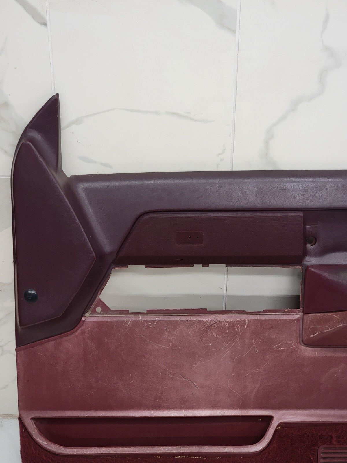 🔥88-94 CHEVY GMC C/K Suburban DOOR PANEL Front right passenger w/Auto Maroon D1