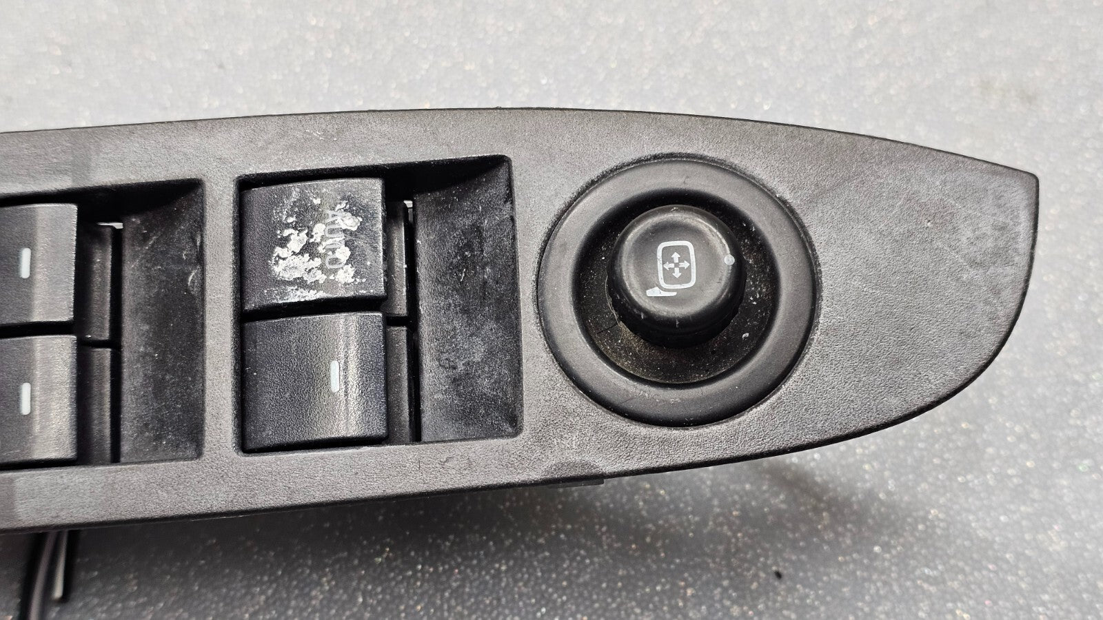 12-18 Focus Escape Front Left Driver Master Power Window Switch Regulator Black