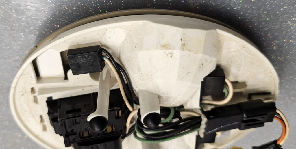 🔥03-07 ION Dome Map Interior Courtesy Reading Lamp Light SUNROOF Assembly Tan