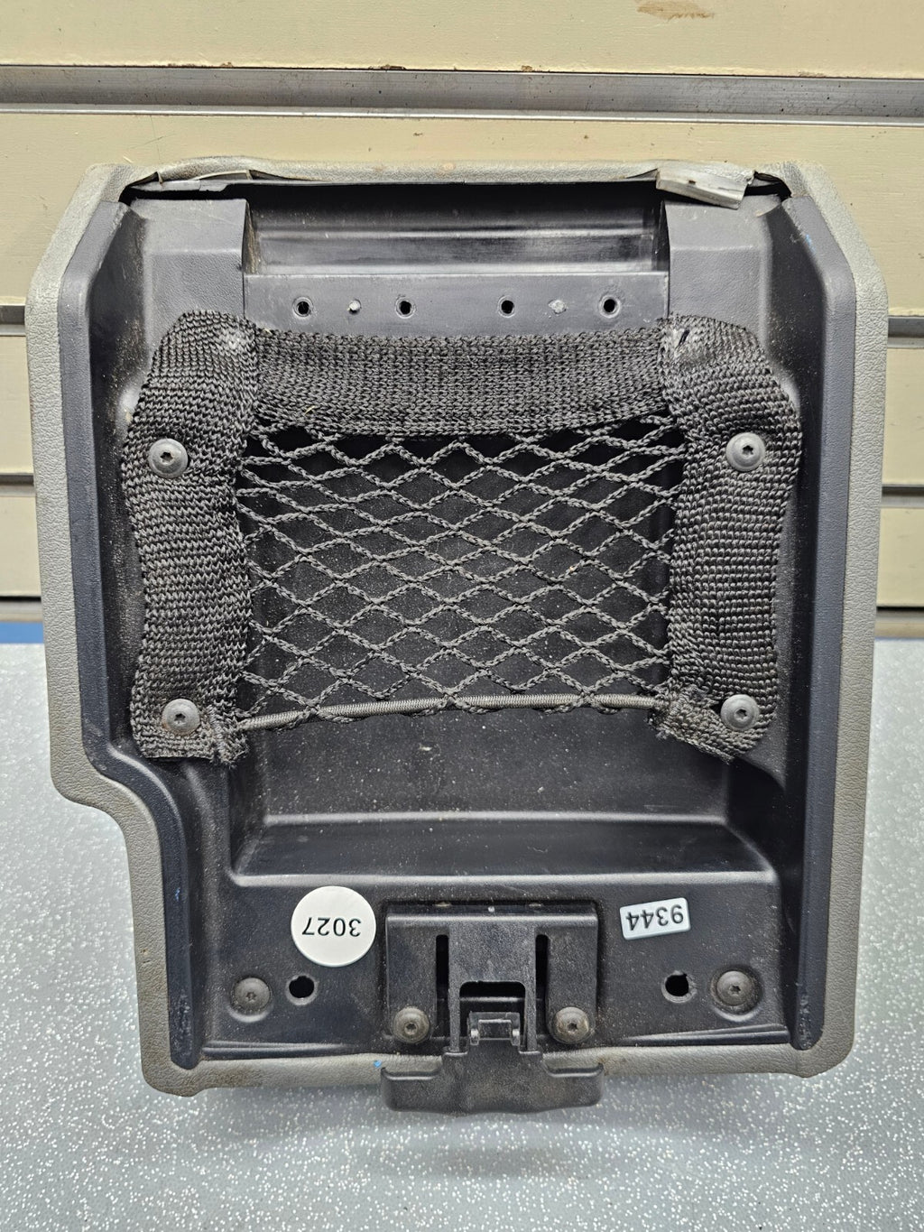 🔥05-10 JEEP COMMANDER GRAND CHEROKEE CENTER CONSOLE ARM REST LID TOP PAD GRAY