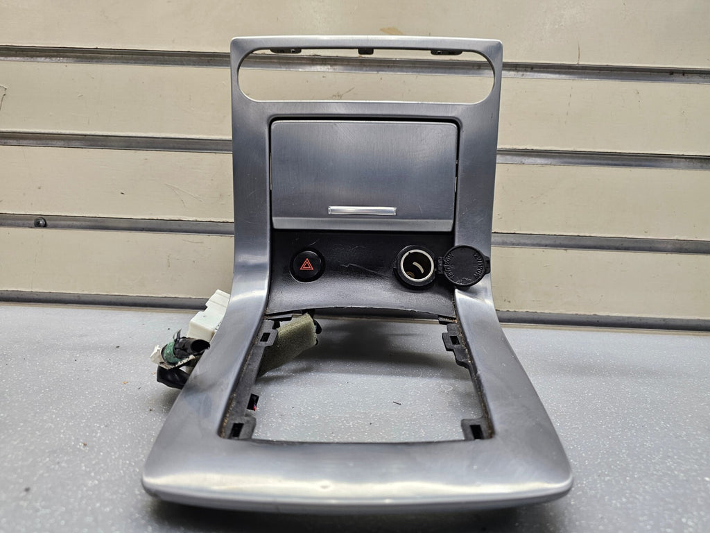 🔥07-08 Maxima Center Console Gear Shifter Trim Bezel Panel Indicator Silver