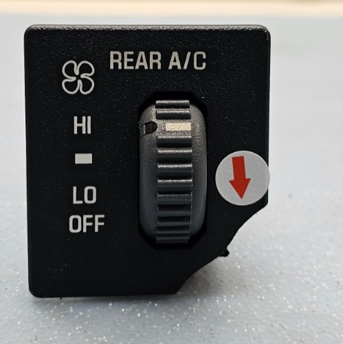 🔥96-05 Astro Safari Control Switch Intermittent REAR HEAT CLIMATE AC BLACK SW13