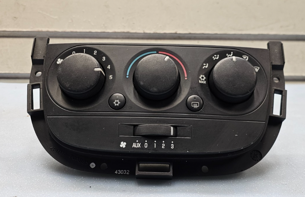 🔥05-09 Chevy Uplander A/C AC HVAC Heater Temperature Climate Control BLACK OEM