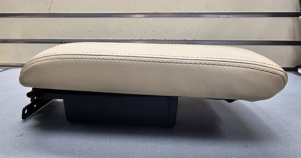 10-12 Lincoln MKZ Center Console Lid Armrest Top Storage Leather Assembly LT TAN