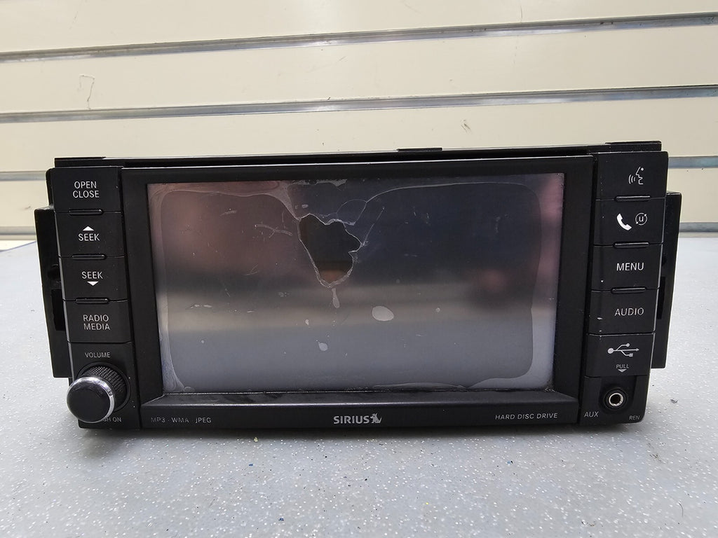 🔥11-12 Dodge Chrysler Jeep AM FM XM CD DVD HDD navigation radio P05064244AK