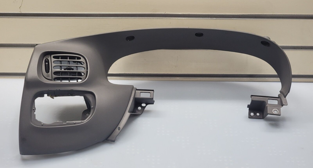 🔥97-03 Ford F150 Dash Speedo INSTRUMENT CLUSTER Bezel Gauge Trim Panel GRAY C13