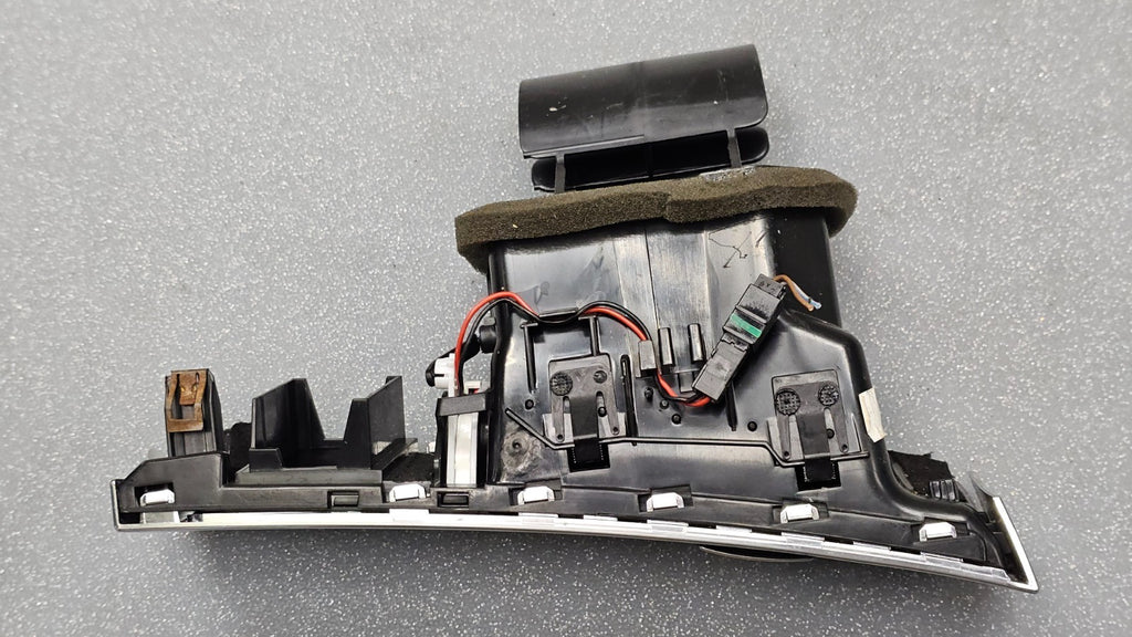 🔥07-11 Audi A6 S6 Dash Left Driver Master AC A/C Heater Air Vent Panel Black