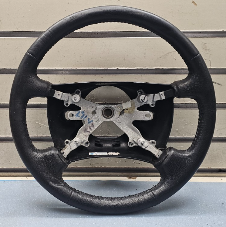🔥98-01 Dodge Ram 1500 2500 3500 DAKOTA DURANGO Steering Wheel Leaher Black OEM