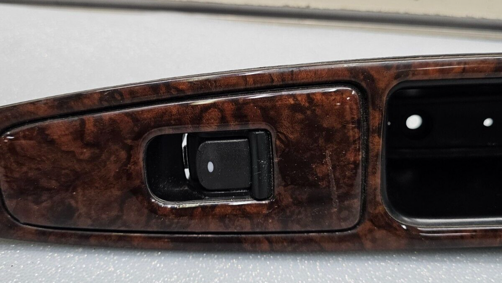 🔥08-12 MALIBU FRONT Right PASSENGER Power Window Door Switch Assembly Wood OEM