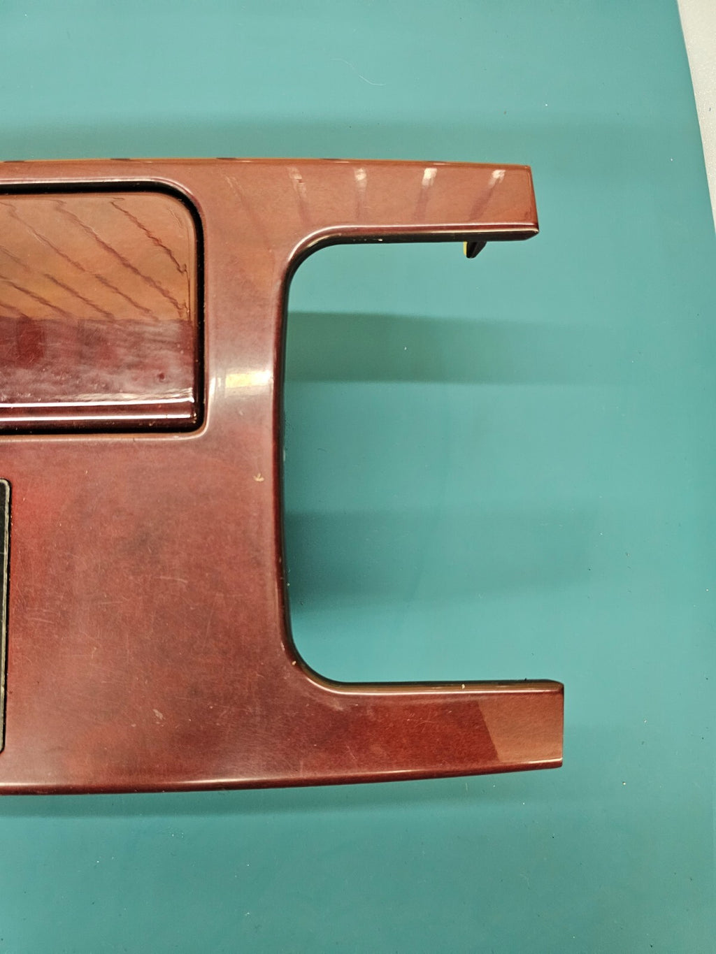 06-11 Lexus GS350 Center Console Shifter Bezel Cup Holder Panel Ashtray OEM WOOD