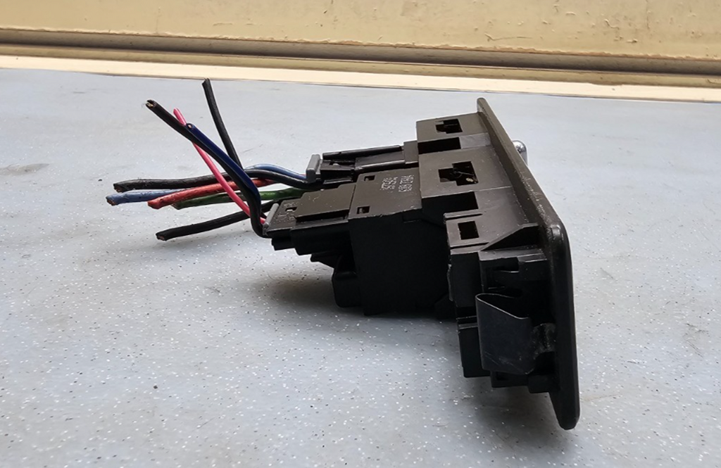 🔥94-99 CADILLAC DEVILLE SEAT RIGHT PASSENGER POWER WINDOW SWITCH BLACK OEM