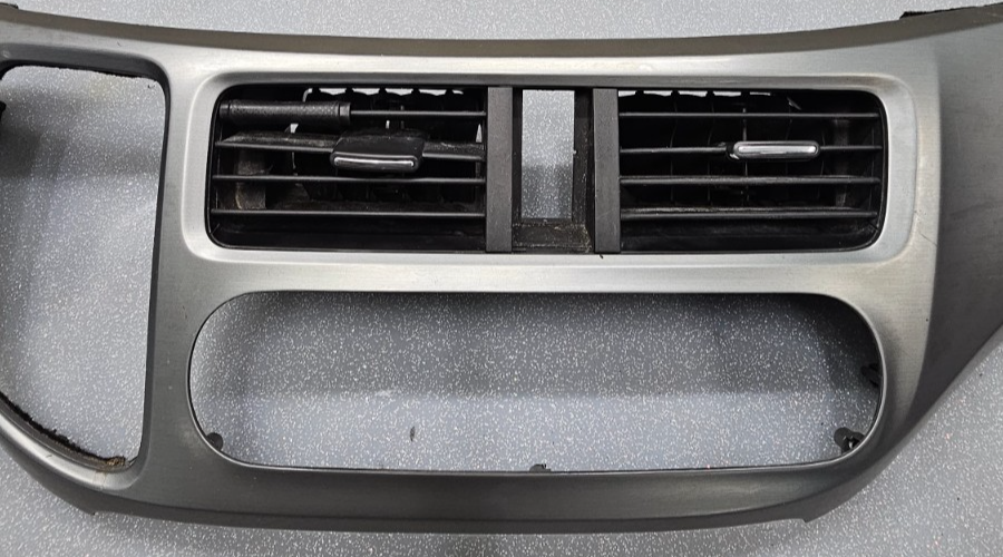 🔥05-10 Honda Odyssey Center Dash Radio Climate Control Bezel Trim Panel Silver