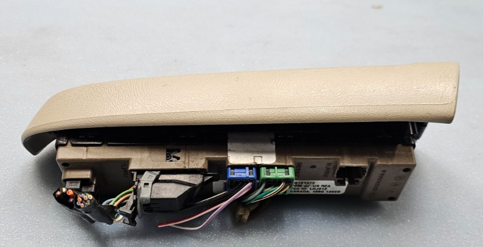 🔥00-02 Escalade Tahoe Yukon Right Passenger Power Window Switch Black/TAN