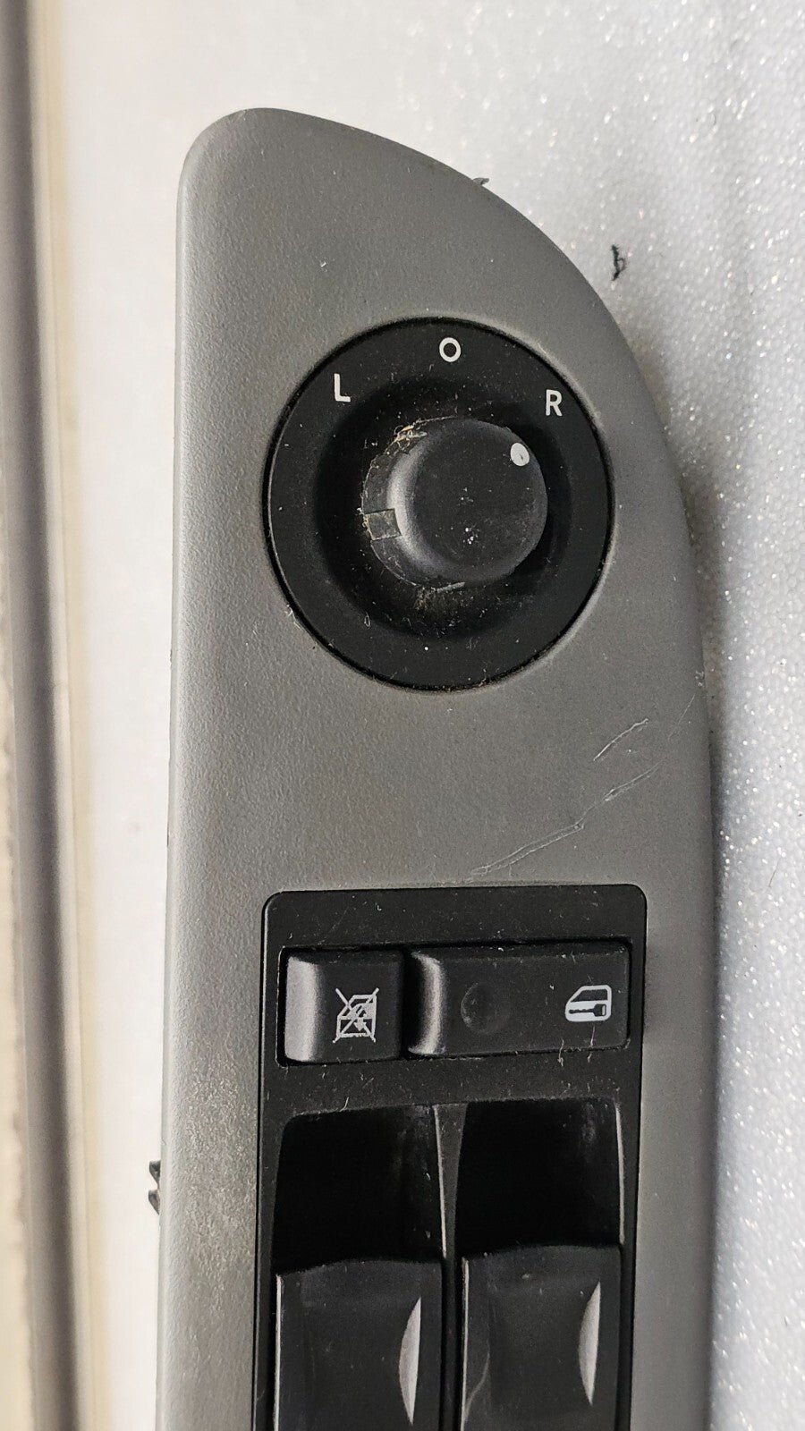 04-06 Charger Magnum Durango Dakota Left Driver Master Power Window Switch Gray
