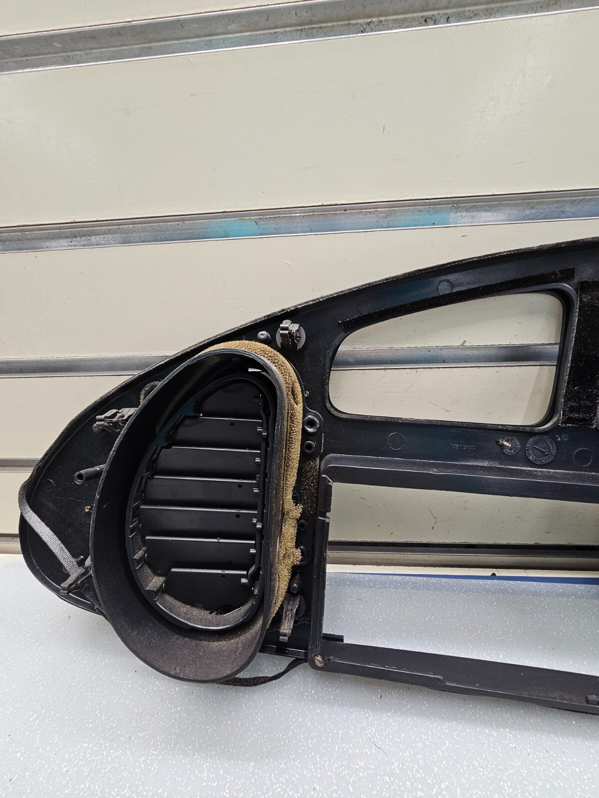 🔥97-03 Ford E-150 Econoline Dash Gauge Cluster Bezel Climate Radio Trim Black