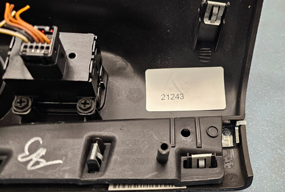 🔥11-16 Chrysler Town & Country Headlight Head Light Dimmer Switch Panel Black
