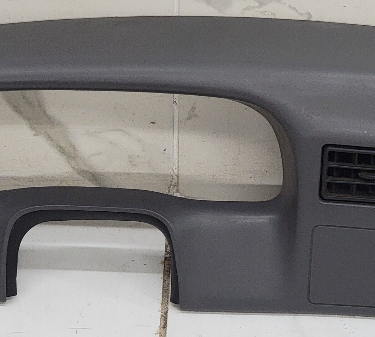 🔥99-04 Ford F250 F350 Dash Instrument Cluster Speedometer Bezel Panel Gray C22