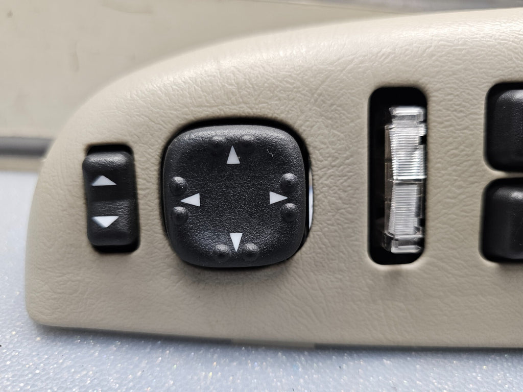🔥99-02 Tahoe Suburban Yukon Left Driver Master Power Window Switch Assembly TAN