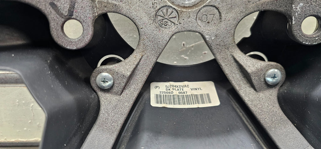 🔥2006-2007 Jeep Commander Front Steering Wheel Leather Black OEM