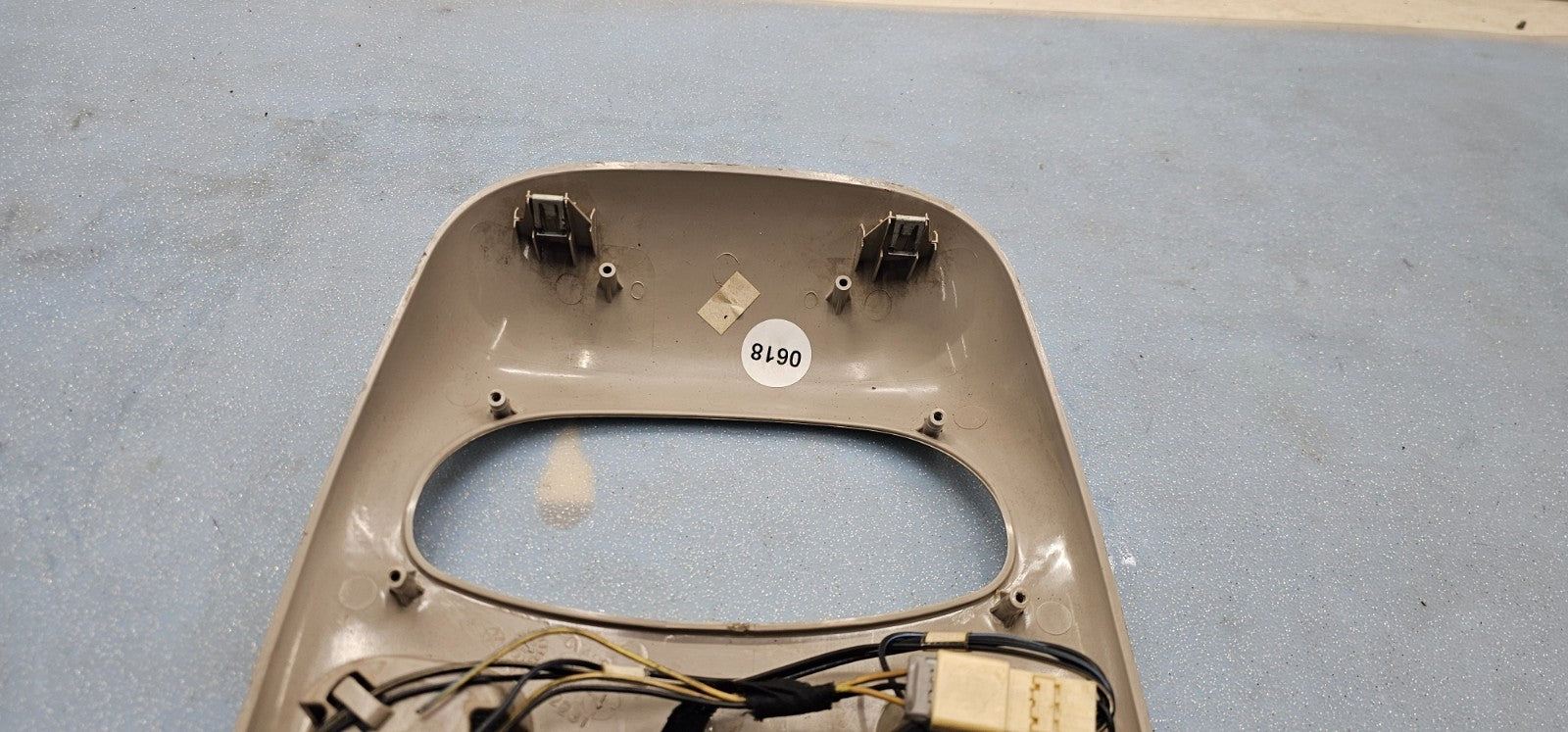 🔥02-05 Dodge Ram Overhead Console Map Dome Light Lamp Storage Assembly Tan