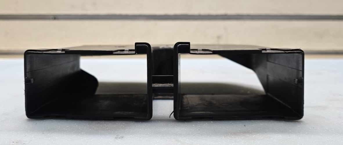 🔥98-02 Corolla Center Dash AC Air Vent Grille Radio Bezel Trim Panel Black B34