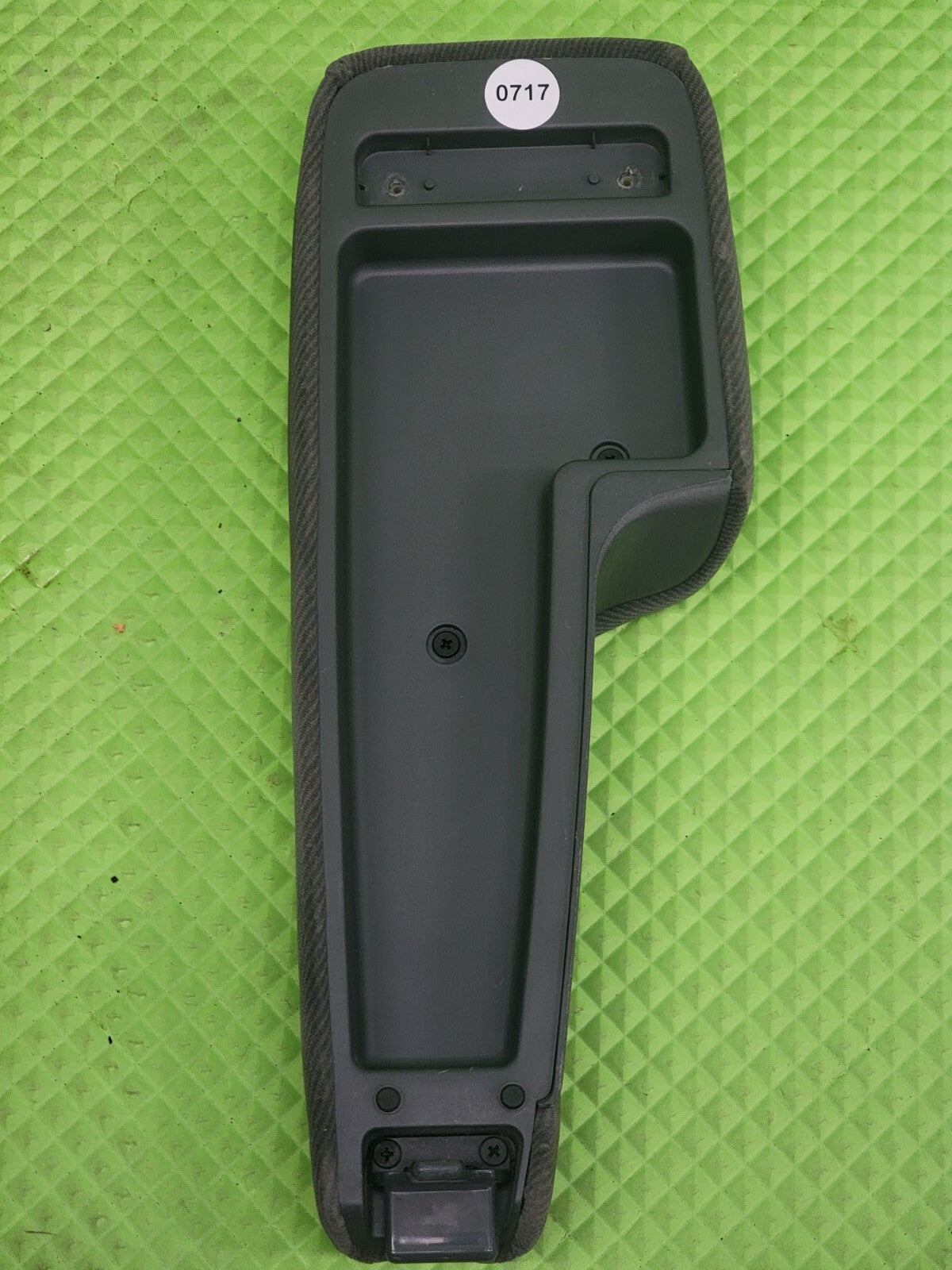 🔥2001-2005 Honda Civic Center Console Cover Arm Rest Lid Gray Cloth OEM