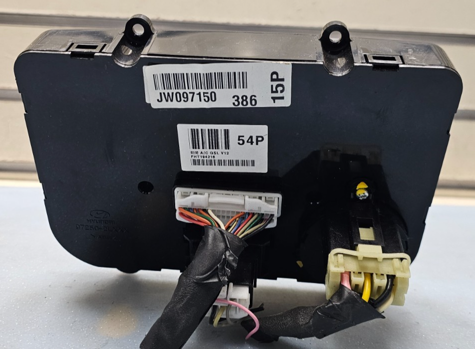 🔥09-12 ELANTRA Dash A/C HVAC AC Heater Climate Temperature Control Panel Black
