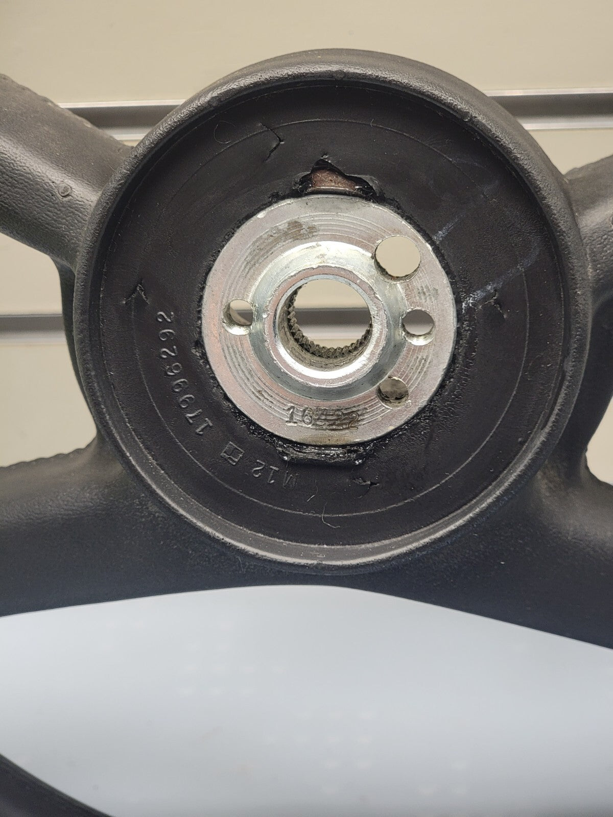 1988-1994 Chevrolet Chevy Truck 4 Bar Hard Rubber Steering Wheel OEM C1500 K1500