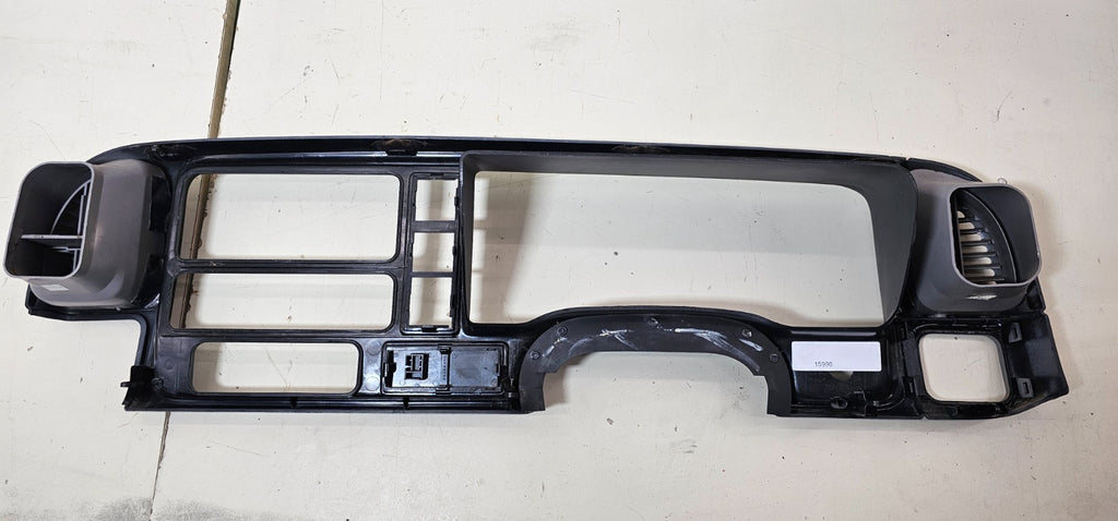 95-99 CHEVY GMC TRUCK CK Dash Instrument Cluster Speedometer Bezel Gray/Black C3