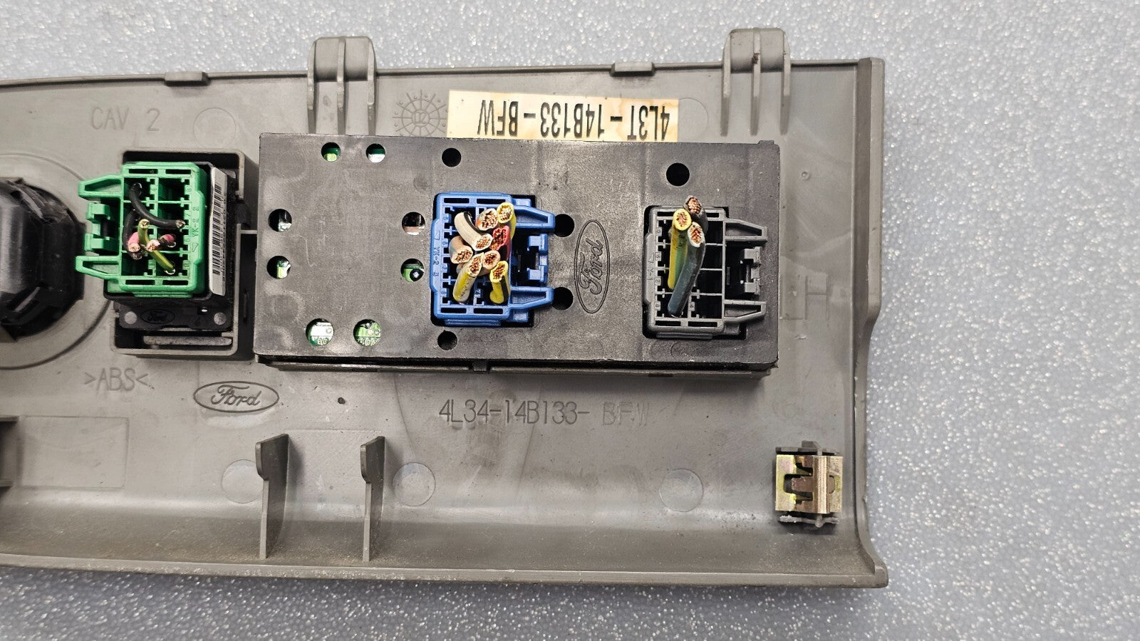 🔥04-08 Ford F150 Left Driver Master Door Window Power Switch Control Gray WS24