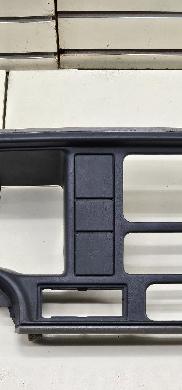🔥95-99 CHEVY GMC TRUCK SILVERADO CK Instrument Cluster Dash Bezel Gray/Black C3