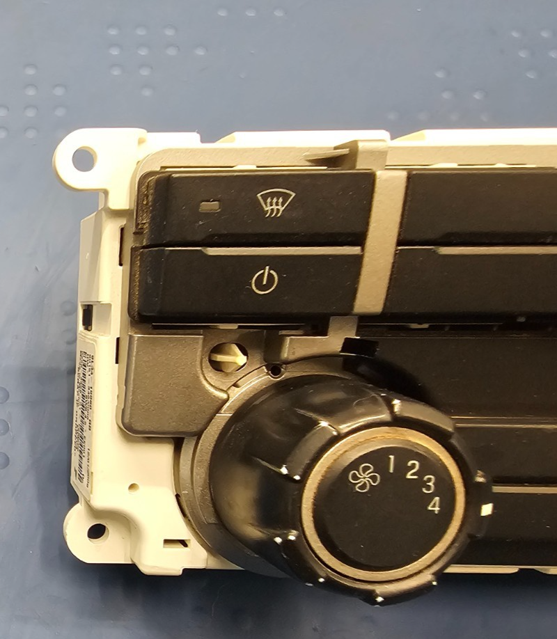 🔥10-12 F150 Dash AC Heater Climate Control Temperature Switch Black OEM