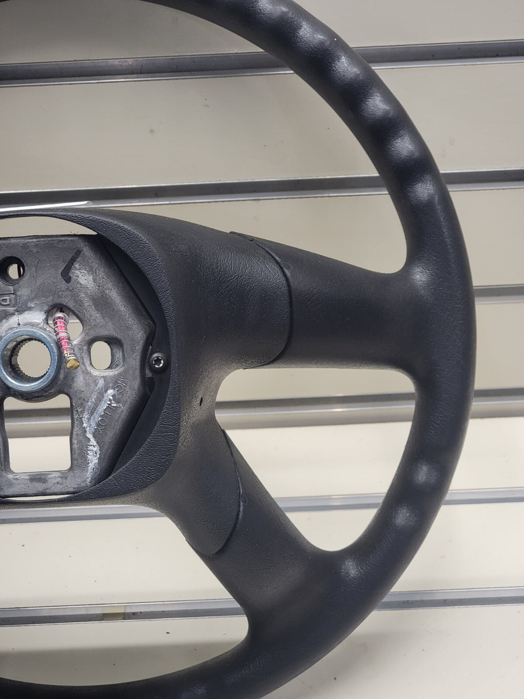 🔥03-06 SILVERADO SIERRA YUKON TAHOE SUBURBAN STEERING WHEEL LEATHER BLACK