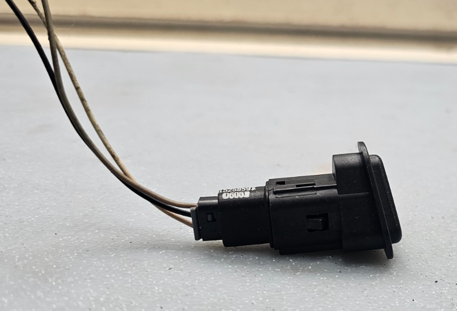 🔥05-10 Pontiac G6 Hazard Warning Emergency Flasher Switch Connector OEM BLACK