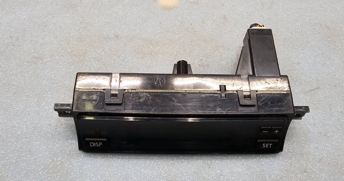 🔥07-09 SUBARU LEGACY OUTBACK DIGITAL CENTER DASH AUTO CLOCK ASSEMBLY BLACK