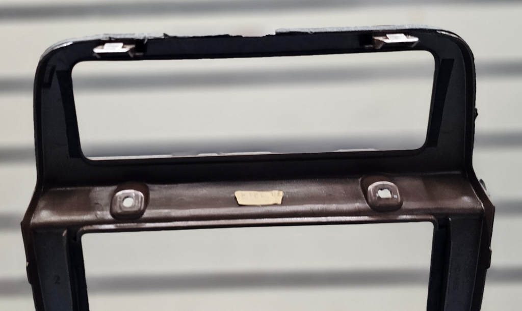 🔥1998–2001 Nissan Altima Center Dash Radio Climate Trim Panel Woodgrain OEM