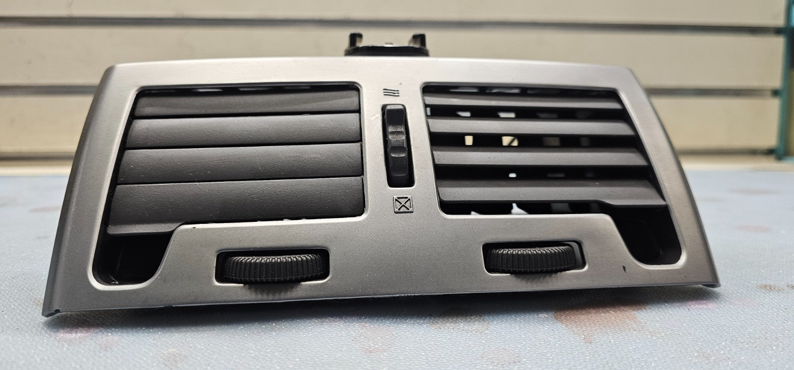 🔥00-03 Maxima Center Dash AC Heater Air Vent Filter Conditioner Bezel SILVER