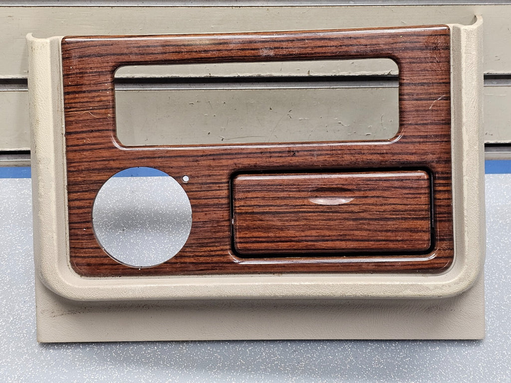 🔥03-06 Escalade Dash AM FM Radio Bezel Trim Instrument Panel Assembly woodgrain