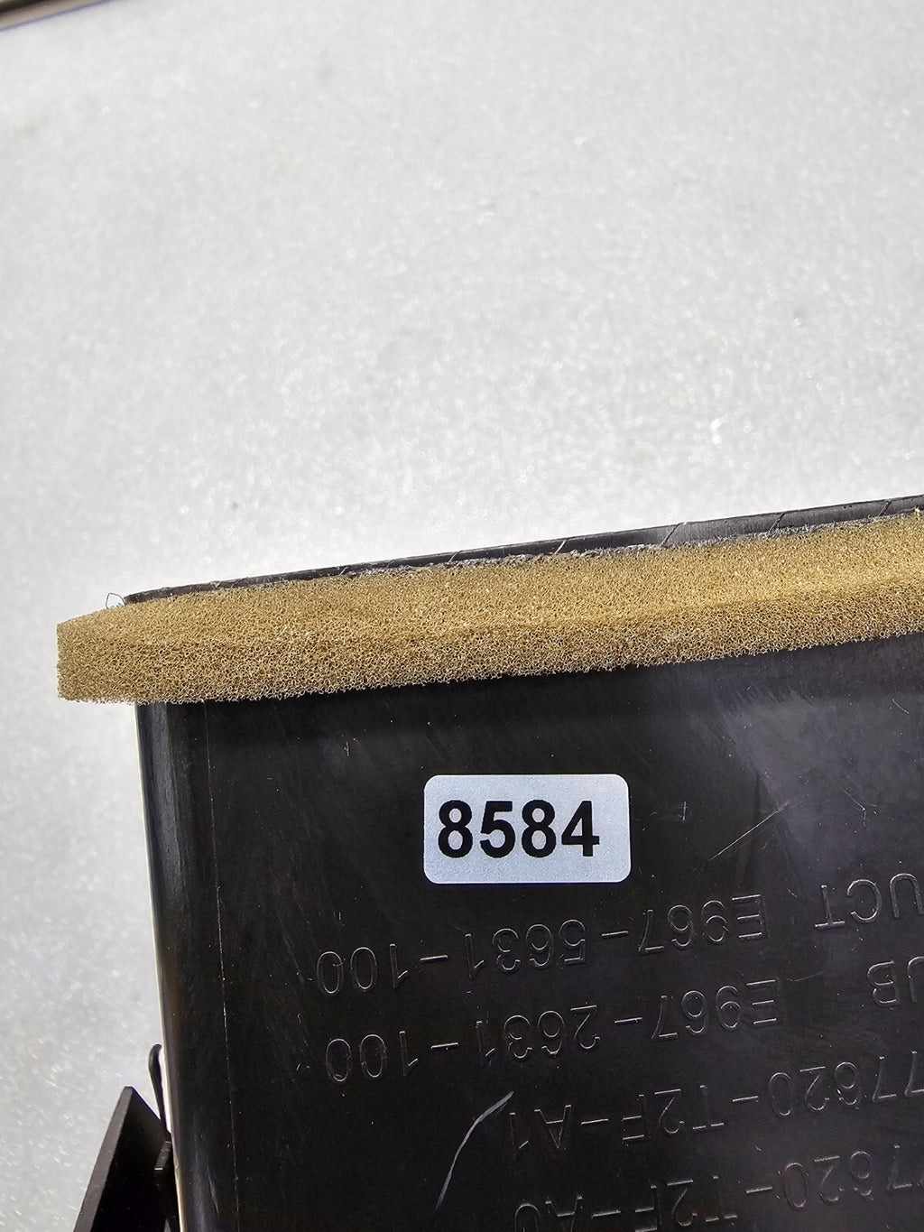🔥13-17 Honda Accord Lx Passenger Dashboard Air Vent Trim Panel - Black