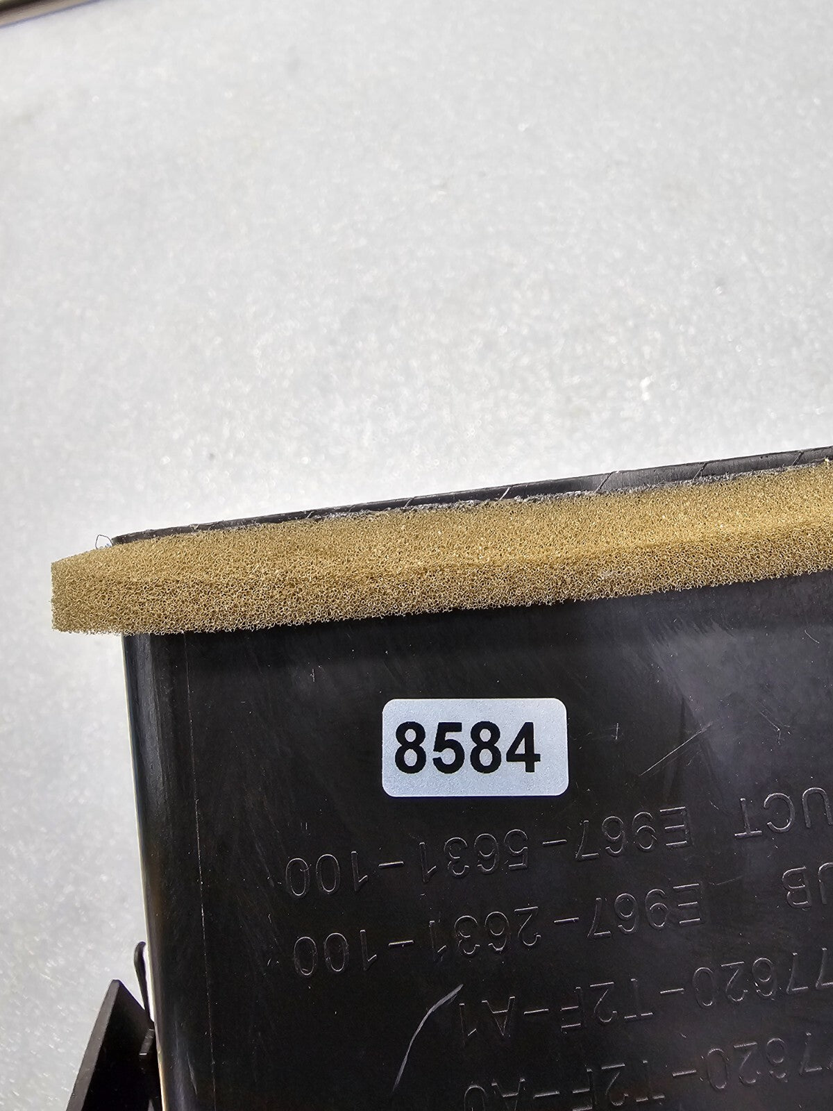 🔥13-17 Honda Accord Lx Passenger Dashboard Air Vent Trim Panel - Black