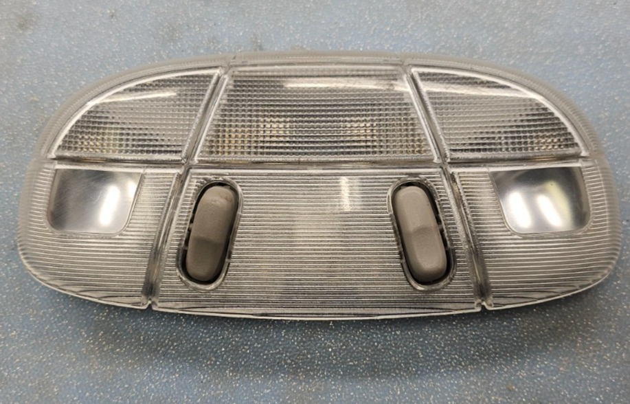 🔥06-10 FORD F150 F250 F350 FUSION OVERHEAD ROOF LIGHT LAMP DOME SWITCH GRAY