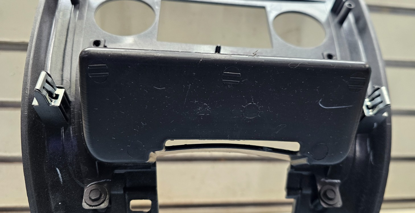 🔥07-09 Chevy Equinox Center Dash Radio Climate Bezel Surround Trim Silver