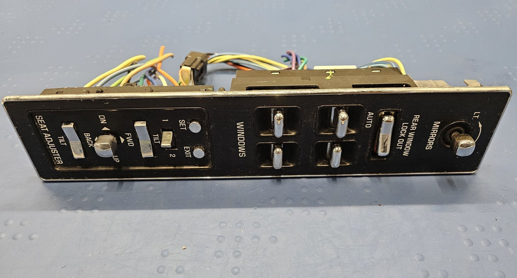 🔥94-96 Deville Seville Front Left Driver Master Door Power Window Switch Black