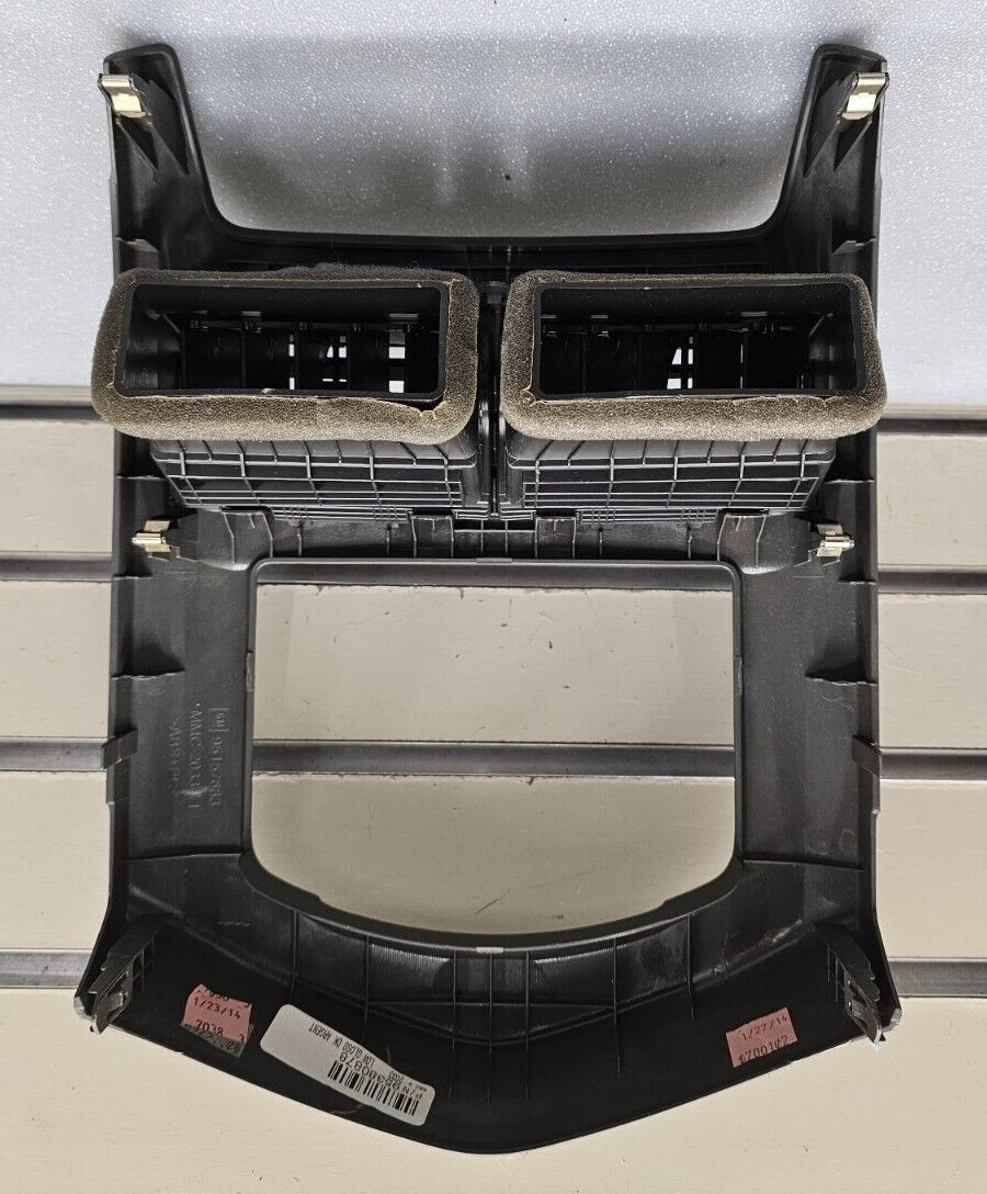 🔥14-16 Chevy Sonic Center Dash FM Radio Stereo Display Bezel Trim Panel Black