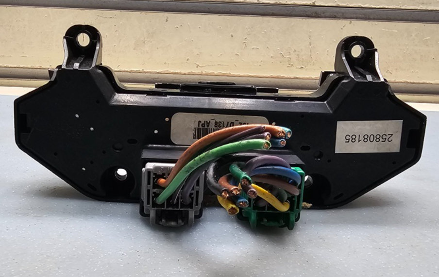 🔥2007-2008 Pontiac Torrent Side Window Door Switch Assembly (Master) Silver OEM