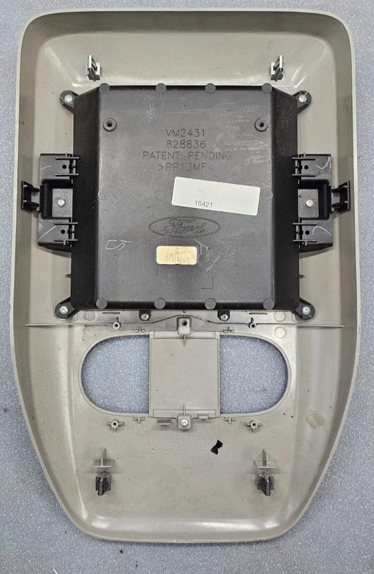🔥04-08 Ford F-150 Overhead Console DOME Map Light Lamp Storage Assembly Tan OEM