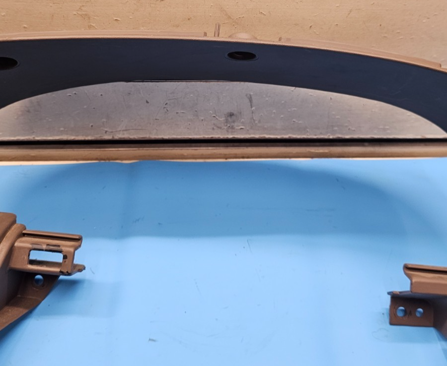 🔥97-03 Ford F150 Dash Speedometer Instrument CLUSTER Bezel Trim Panel Wood C13