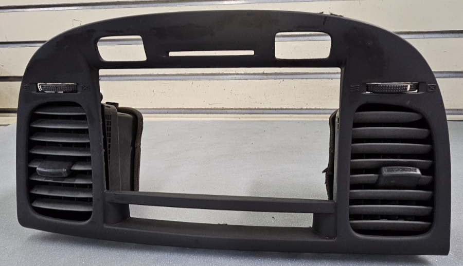 🔥06-11 Kia Rio Center Dash Trim Radio Bezel  Climate With Air Vents Black OEM